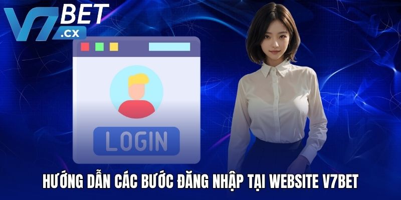 Hướng dẫn các bước đăng nhập tại website V7BET