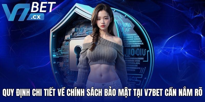 Quy định chi tiết về chính sách bảo mật tại V7BET cần nắm rõ