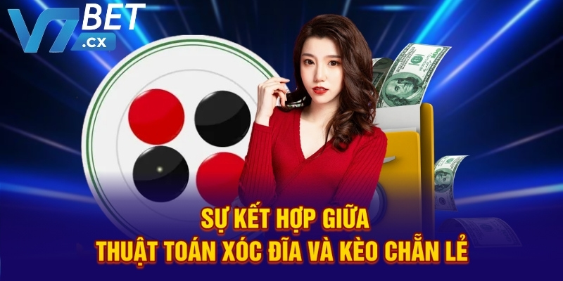 Sự kết hợp giữa thuật toán xóc đĩa và kèo chẵn lẻ 
