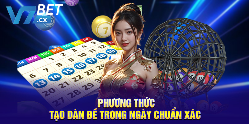 Phương thức tạo dàn đề trong ngày chuẩn xác 