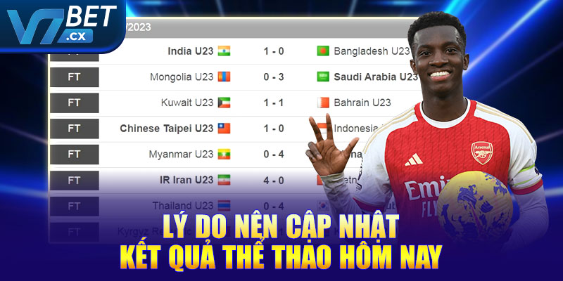 Kết Quả Thể Thao Hôm Nay - Cập Nhật Nhanh Trúng Lớn Từ V7bet
