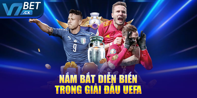 Nắm bắt diễn biến trong giải đấu UEFA