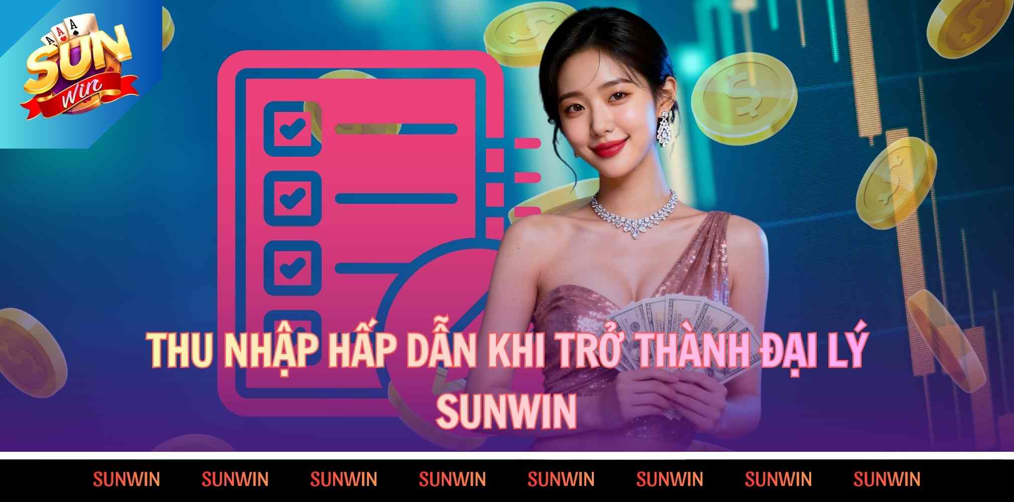 Thu nhập hấp dẫn khi trở thành đại lý Sunwin
