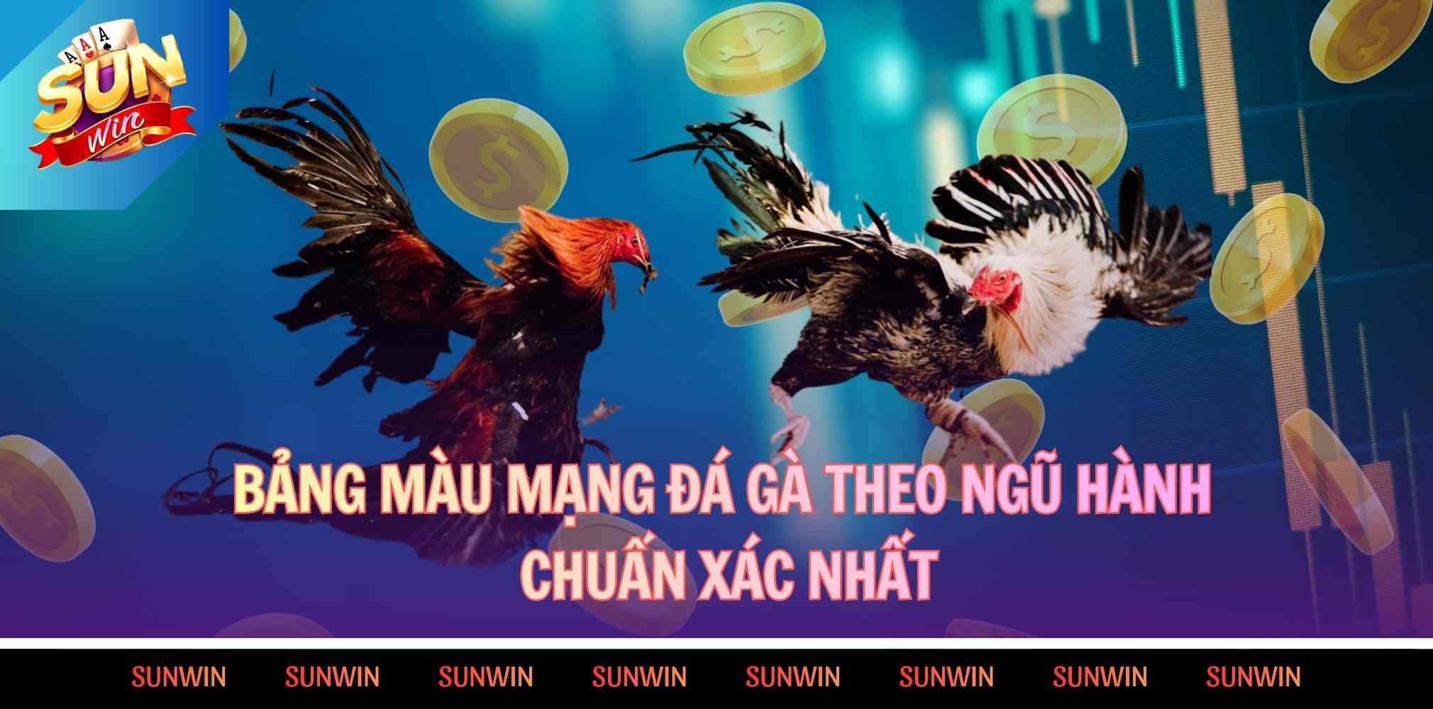 Bảng màu mạng đá gà theo ngũ hành chuẩn xác nhất
